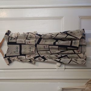 ModCloth vintage book print dress